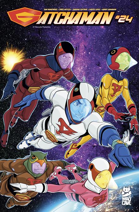 GATCHAMAN #24 CVR A CHRIS BATISTA SABRINA CINTRON TOM CHU (PRE-ORDER: 12/23/2026)