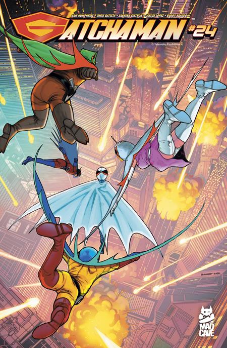GATCHAMAN #24 CVR B ALEX SANCHEZ VAR (PRE-ORDER: 12/23/2026)