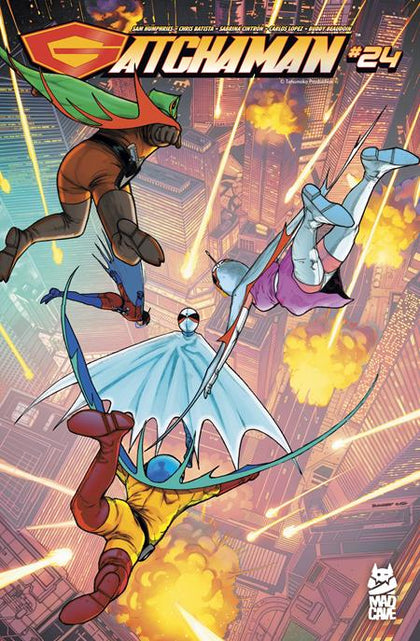 GATCHAMAN #24 CVR B ALEX SANCHEZ VAR (PRE-ORDER: 12/23/2026)