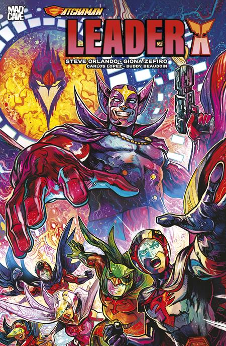 GATCHAMAN LEADER X (ONE-SHOT) CVR A VINCENZO RICCARDI (PRE-ORDER: 12/23/2026)