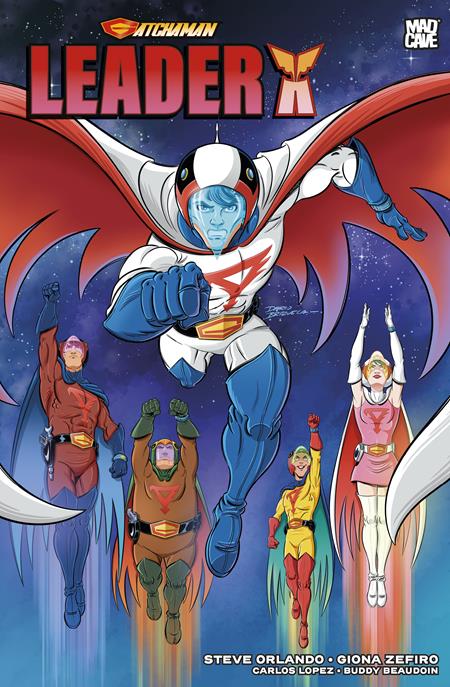 GATCHAMAN LEADER X (ONE-SHOT) CVR B DARIO BRIZUELA VAR (PRE-ORDER: 12/23/2026)