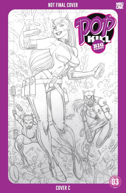 POP KILL BIG CANDY #3 (OF 4) CVR C ART ADAMS VAR (PRE-ORDER: 12/23/2026)