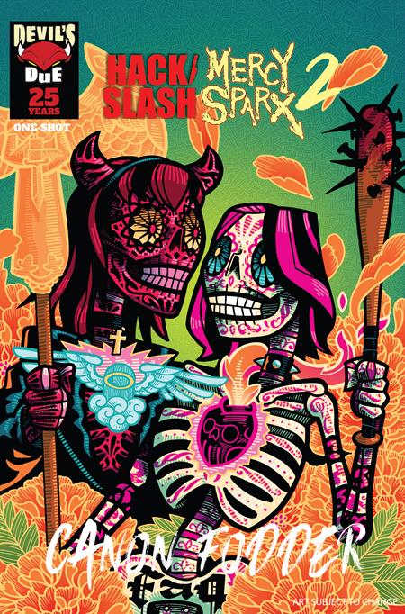 HACK SLASH MERCY SPARX CANON FODDER #1 (ONE SHOT) CVR B J GONZO VAR (PRE-ORDER: 12/09/2026)