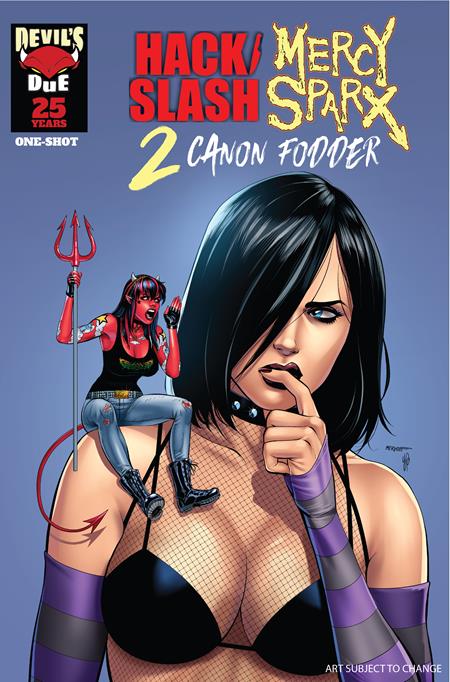 HACK SLASH MERCY SPARX CANON FODDER #1 (ONE SHOT) CVR C MATT MERHOFF VAR (PRE-ORDER: 12/09/2026)