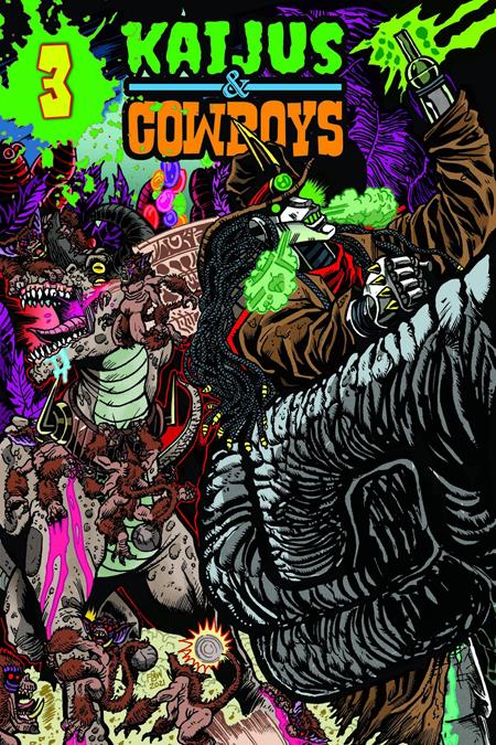 KAIJUS AND COWBOYS #3 (OF 12) CVR A FRANKIE B WASHINGTON (PRE-ORDER: 12/09/2026)