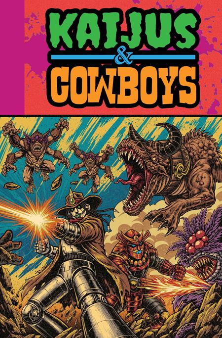 KAIJUS AND COWBOYS #3 (OF 12) CVR B FERXPAIN EC COMICS VAR (PRE-ORDER: 12/09/2026)