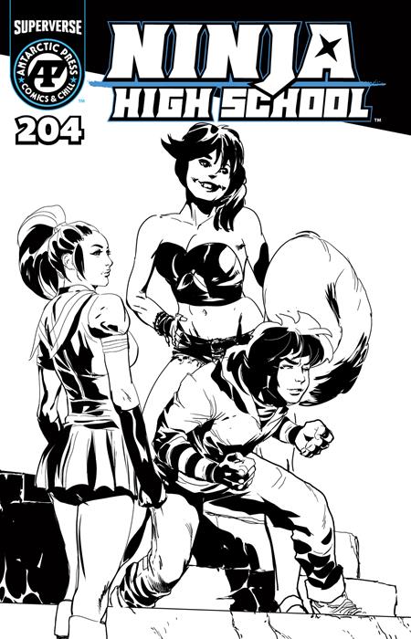 NINJA HIGH SCHOOL #204 CVR B BRIAN DENHAM HOMAGE VAR (PRE-ORDER: 12/23/2026)