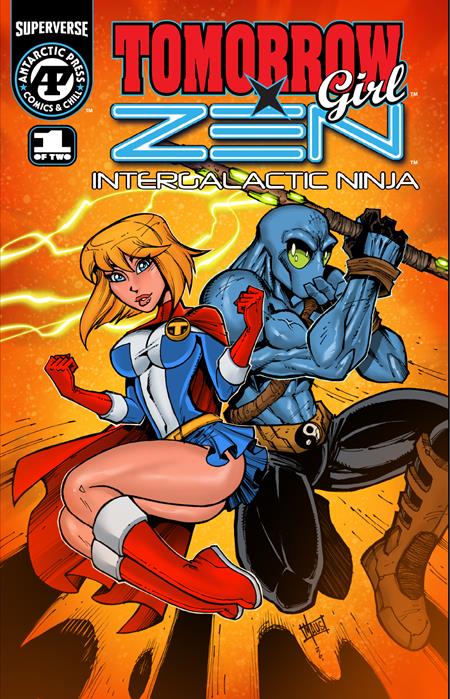 TOMORROW GIRL X ZEN INTERGALACTIC NINJA #1 (OF 2) CVR B BILL MAUS VAR (PRE-ORDER: 12/23/2026)