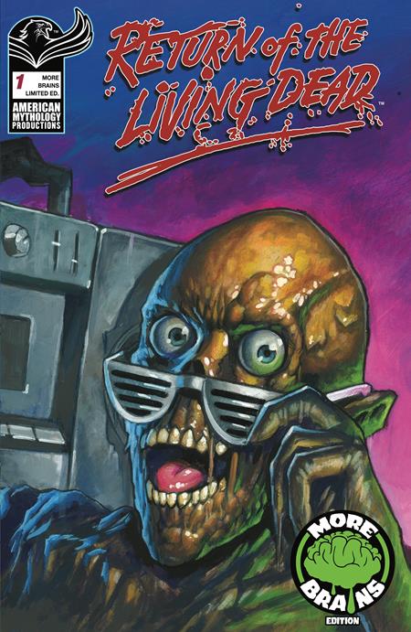 RETURN LIVING DEAD #1 PAUL MAITLAND MORE BRAINS LIMITED EDITION (PRE-ORDER: 12/02/2026)