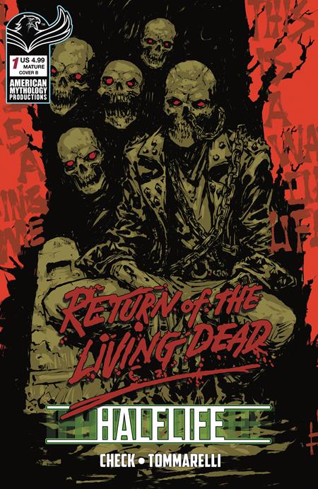RETURN LIVING DEAD HALFLIFE #1 CVR B GODMACHINE VAR (PRE-ORDER: 12/23/2026)