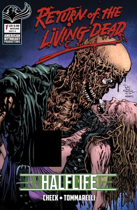 RETURN LIVING DEAD HALFLIFE #1 CVR G RICHARD BONK RISQUE VAR (PRE-ORDER: 12/23/2026)
