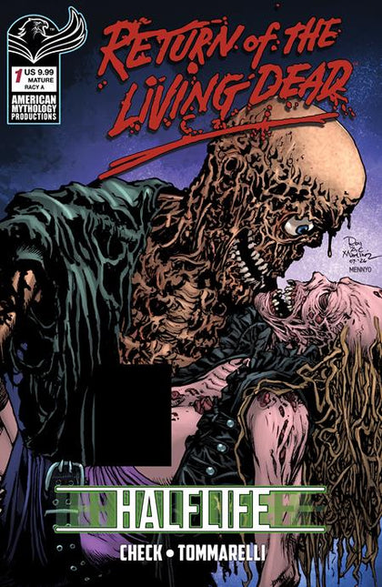 RETURN LIVING DEAD HALFLIFE #1 CVR G RICHARD BONK RISQUE VAR (PRE-ORDER: 12/23/2026)