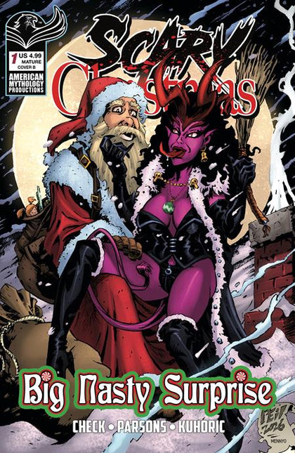 SCARY CHRISTMAS BIG NASTY SURPRISE #1 CVR B NEIL VOKES VAR (PRE-ORDER: 12/23/2026)