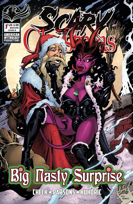 SCARY CHRISTMAS BIG NASTY SURPRISE #1 CVR B NEIL VOKES VAR (PRE-ORDER: 12/23/2026)