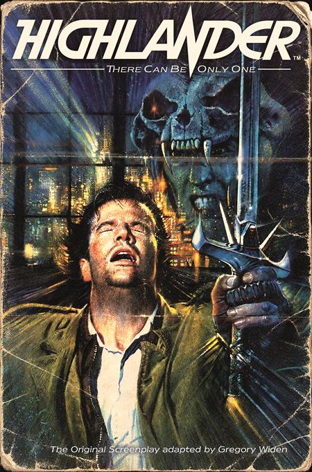 HIGHLANDER THE ORIGINAL SCREENPLAY #1 (OF 4) CVR E ORIGINAL POSTER BRIAN BYSOUTH VAR (PRE-ORDER: 12/02/2026)