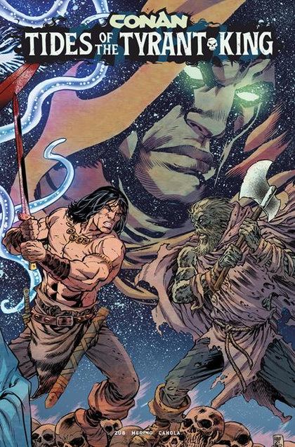 CONAN THE BARBARIAN TIDES OF THE TYRANT KING #4 (OF 4) CVR B JESUS MERINO VAR (PRE-ORDER: 12/16/2026)
