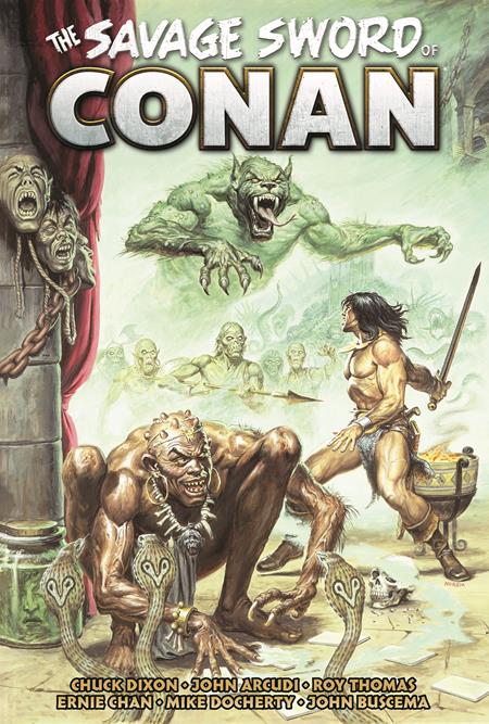 SAVAGE SWORD OF CONAN THE ORIGINAL COMICS OMNIBUS HC VOL 13 DIRECT MARKET EDITION EARL NOREM CVR (PRE-ORDER: 12/09/2026)