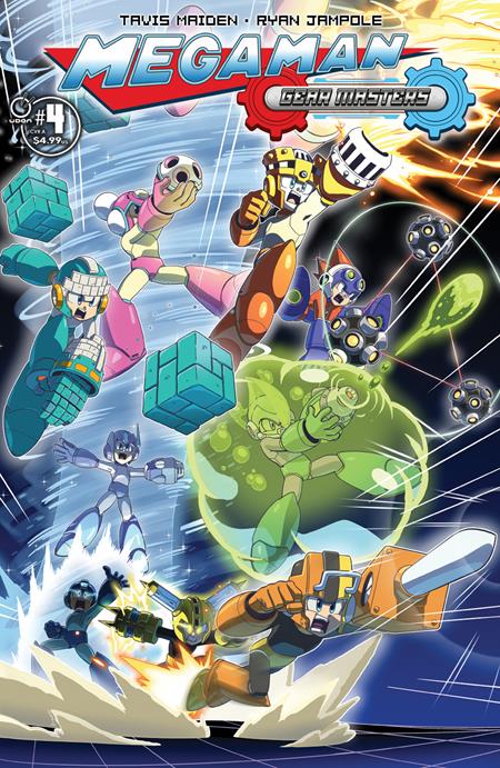 MEGA MAN GEAR MASTERS #4 (OF 5) CVR A RYAN JAMPOLE (PRE-ORDER: 12/23/2026)