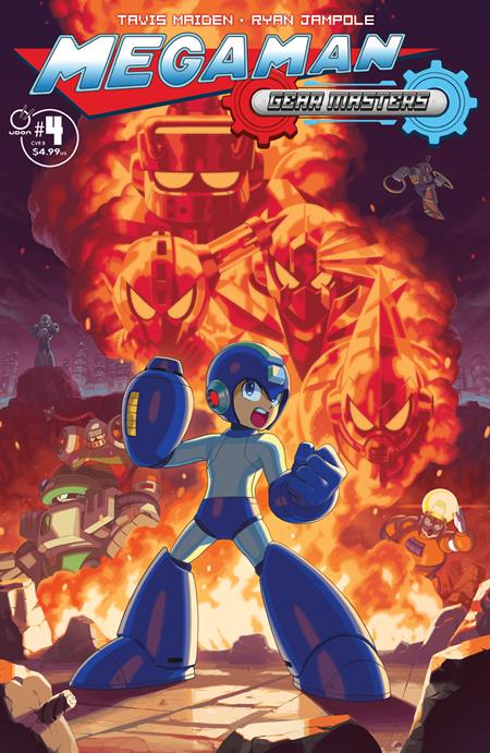 MEGA MAN GEAR MASTERS #4 (OF 5) CVR B SIMON S ANDERSON VAR (PRE-ORDER: 12/23/2026)