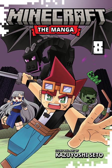 MINECRAFT THE MANGA TP VOL 08 (PRE-ORDER: 12/09/2026)
