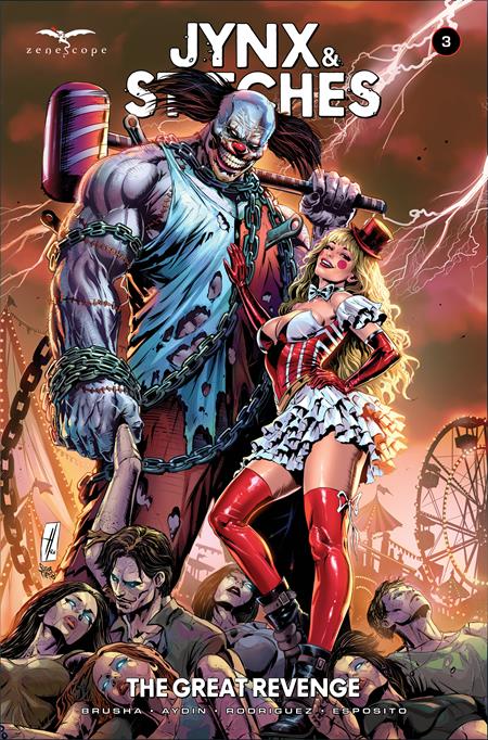 JYNX AND STITCHES GREAT REVENGE #3 (OF 3) CVR A HAKAN AYDIN (PRE-ORDER: 12/09/2026)