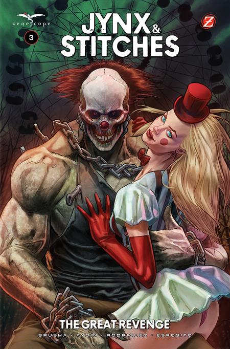 JYNX AND STITCHES GREAT REVENGE #3 (OF 3) CVR C AL BARRIONUEVO VAR (PRE-ORDER: 12/09/2026)