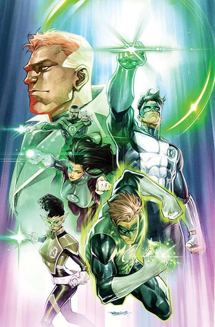 Green Lantern Fractured Spectrum #1 (One Shot) CVR B Stephen Segovia Card Stock VAR (PRE-ORDER: 01/08/2025)