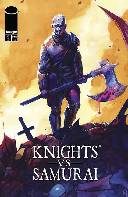 Knights Vs Samurai #5 CVR B Fede Mele VAR (PRE-ORDER: 01/29/2025)