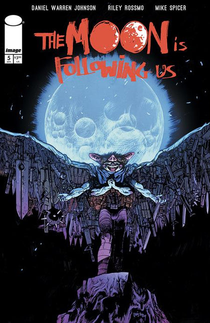 The Moon Is Following Us #5 (of 10) CVR B Daniel Warren Johnson & Mike Spicer VAR (PRE-ORDER: 01/15/2025)