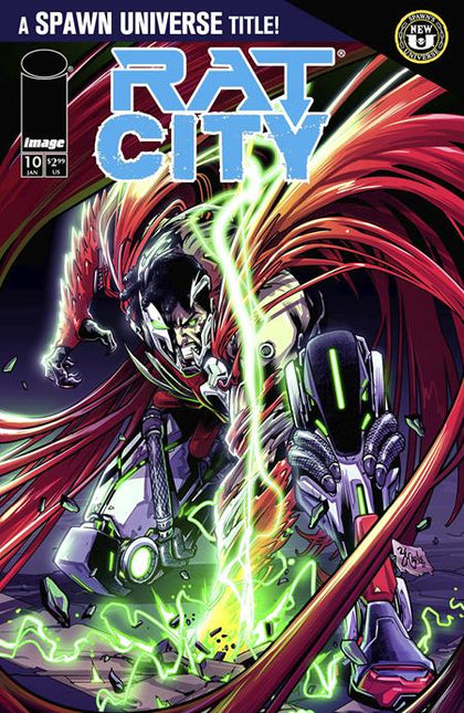 Spawn Rat City #10 CVR A Ze Carlos (PRE-ORDER: 01/22/2025)