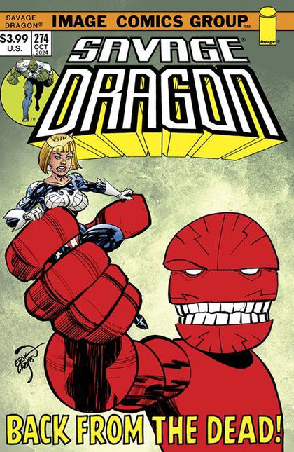 Savage Dragon #274 CVR B Erik Larsen 70s Trade Dress VAR (Res) (PRE-ORDER: 01/01/2025)