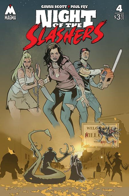 Night Of The Slashers #4 CVR A Paul Fry (PRE-ORDER: 01/15/2025)