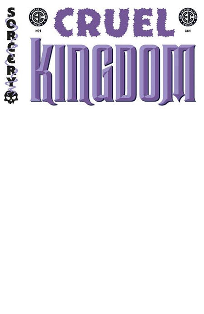 EC Cruel Kingdom #1 (of 5) CVR E Blank Sketch VAR (PRE-ORDER: 01/08/2025)