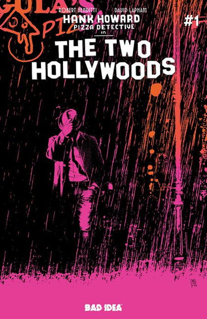 HANK HOWARD PIZZA DETECTIVE #1 (OF 2) THE TWO HOLLYWOODS CVR C ANDREA SORRENTINO VAR (PRE-ORDER: 01/07/2025)