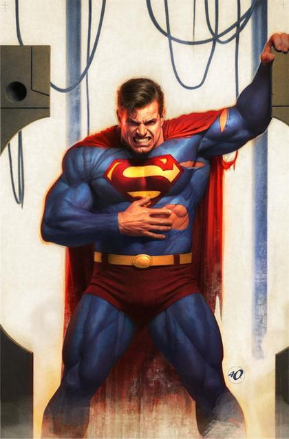 SUPERMAN #34 CVR D ARIEL OLIVETTI CARD STOCK VAR (DC K.O.) (PRE-ORDER: 01/28/2026)