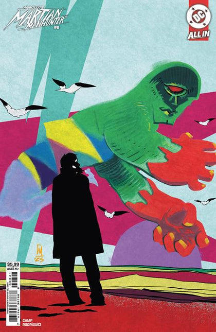 ABSOLUTE MARTIAN MANHUNTER #8 CVR B WERTHER DELL EDERA CARD STOCK VAR