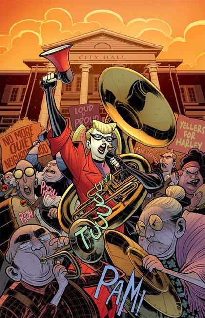 HARLEY QUINN #58 CVR D ELIZABETH TORQUE CARD STOCK VAR (PRE-ORDER: 01/28/2026)