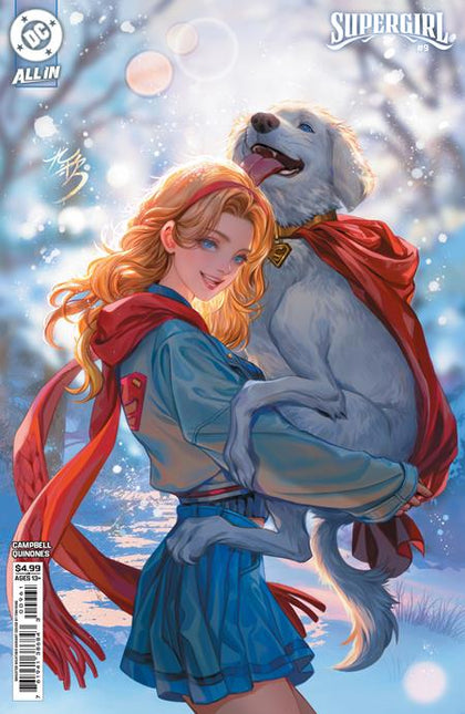 SUPERGIRL #9 CVR E FAN YANG SWEATER WEATHER CARD STOCK VAR (PRE-ORDER: 01/14/2026)