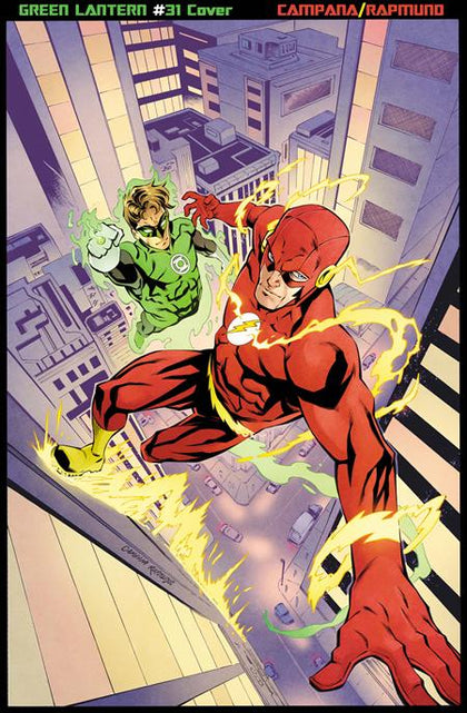 GREEN LANTERN #31 CVR D CHRIS CAMPANA & NORM RAPMUND CARD STOCK VAR (PRE-ORDER: 01/28/2026)