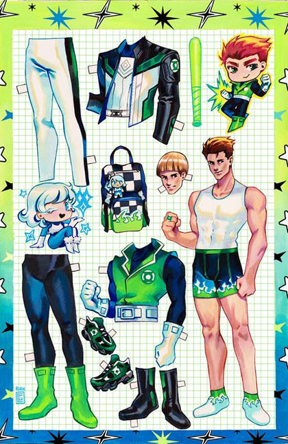 GREEN LANTERN CORPS #12 CVR B RIAN GONZALES CARD STOCK VAR (PRE-ORDER: 01/14/2026)