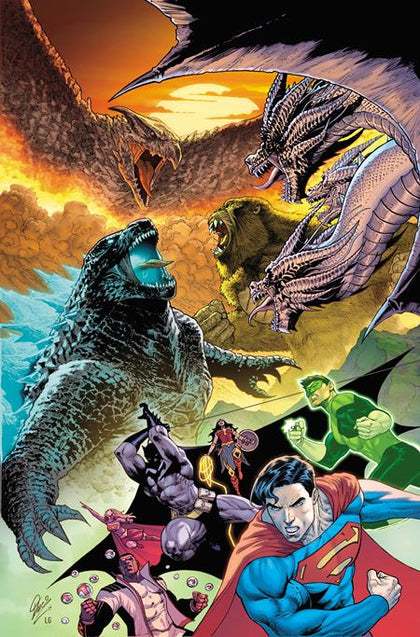 JUSTICE LEAGUE VS GODZILLA VS KONG 2 #7 (OF 7) CVR A CHRISTIAN DUCE (PRE-ORDER: 01/28/2026)