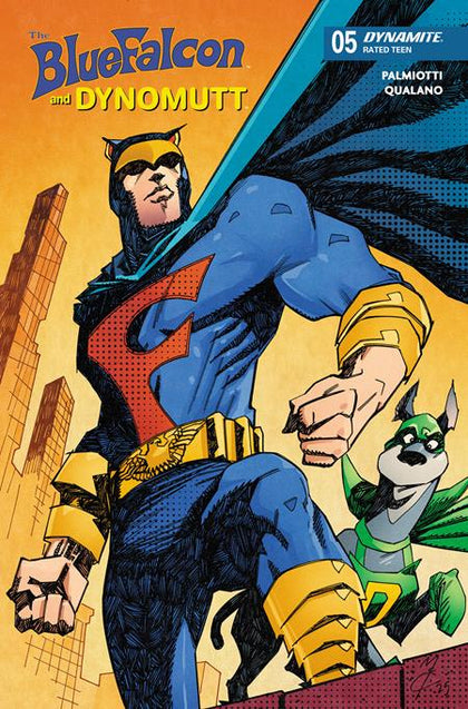 BLUE FALCON & DYNOMUTT #5 CVR B JOHN MCCREA VAR (PRE-ORDER: 01/07/2026)