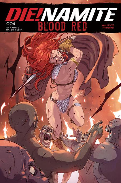 DIENAMITE BLOOD RED #4 CVR C EMILIO PILLIU VAR (PRE-ORDER: 01/14/2026)