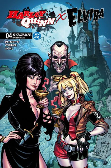 HARLEY QUINN X ELVIRA #4 CVR B CHAD HARDIN VAR (PRE-ORDER: 01/07/2026)