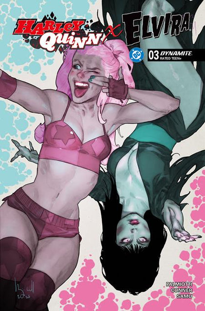 HARLEY QUINN X ELVIRA #4 CVR D BEN CALDWELL VAR (PRE-ORDER: 01/07/2026)