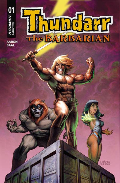 THUNDARR THE BARBARIAN #1 CVR D JOSEPH MICHAEL LINSNER VAR (PRE-ORDER: 01/21/2026)