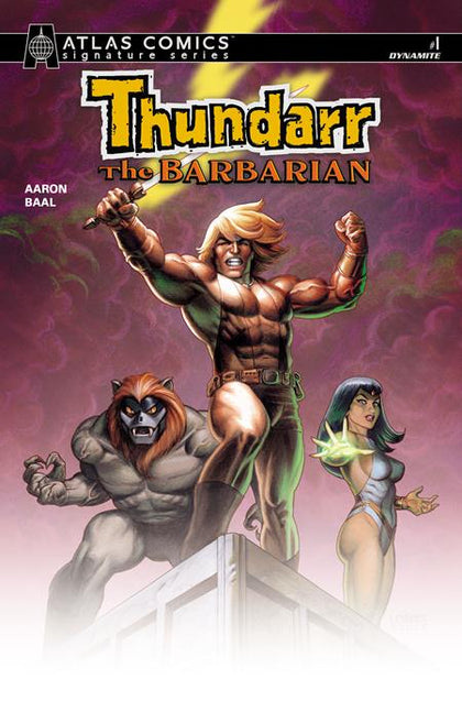THUNDARR THE BARBARIAN #1 CVR H JOSEPH MICHAEL LINSNER SIGNED ATLAS EDITION VAR (PRE-ORDER: 02/11/2026)