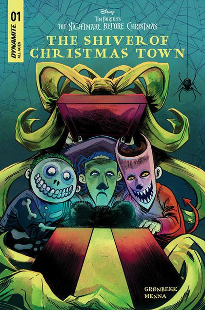 TIM BURTONS THE NIGHTMARE BEFORE CHRISTMAS THE SHIVER OF CHRISTMAS TOWN #1 CVR B SOO LEE VAR (PRE-ORDER: 01/07/2026)
