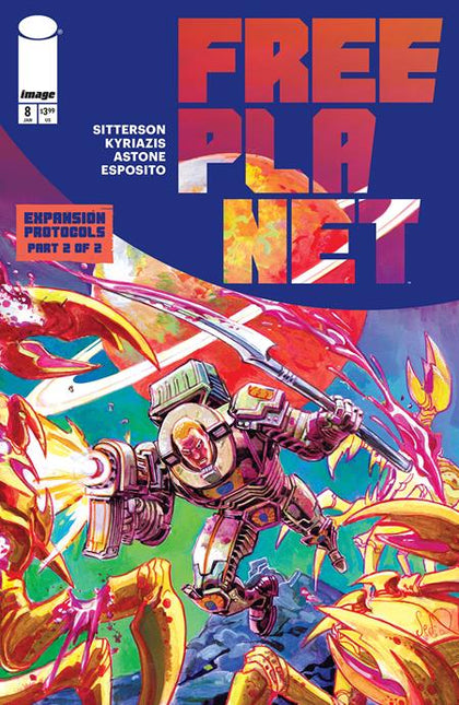 FREE PLANET #8 CVR A JED DOUGHERTY (PRE-ORDER: 01/14/2026)