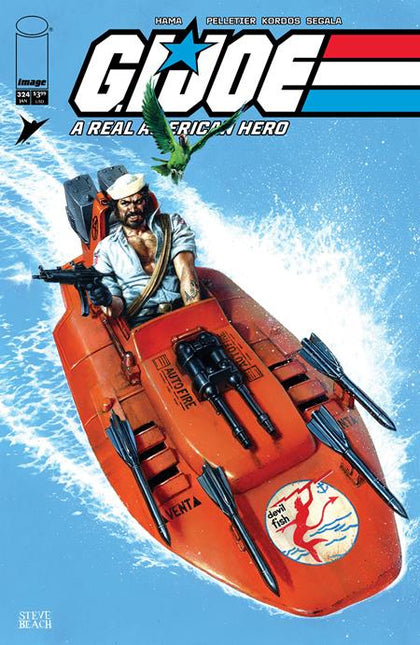 GI JOE A REAL AMERICAN HERO #324 CVR C STEVE BEACH VAR (PRE-ORDER: 01/14/2026)